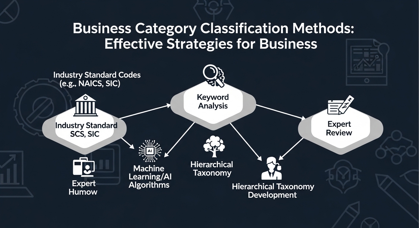 Business category classification methods: Effective Strategies for Business